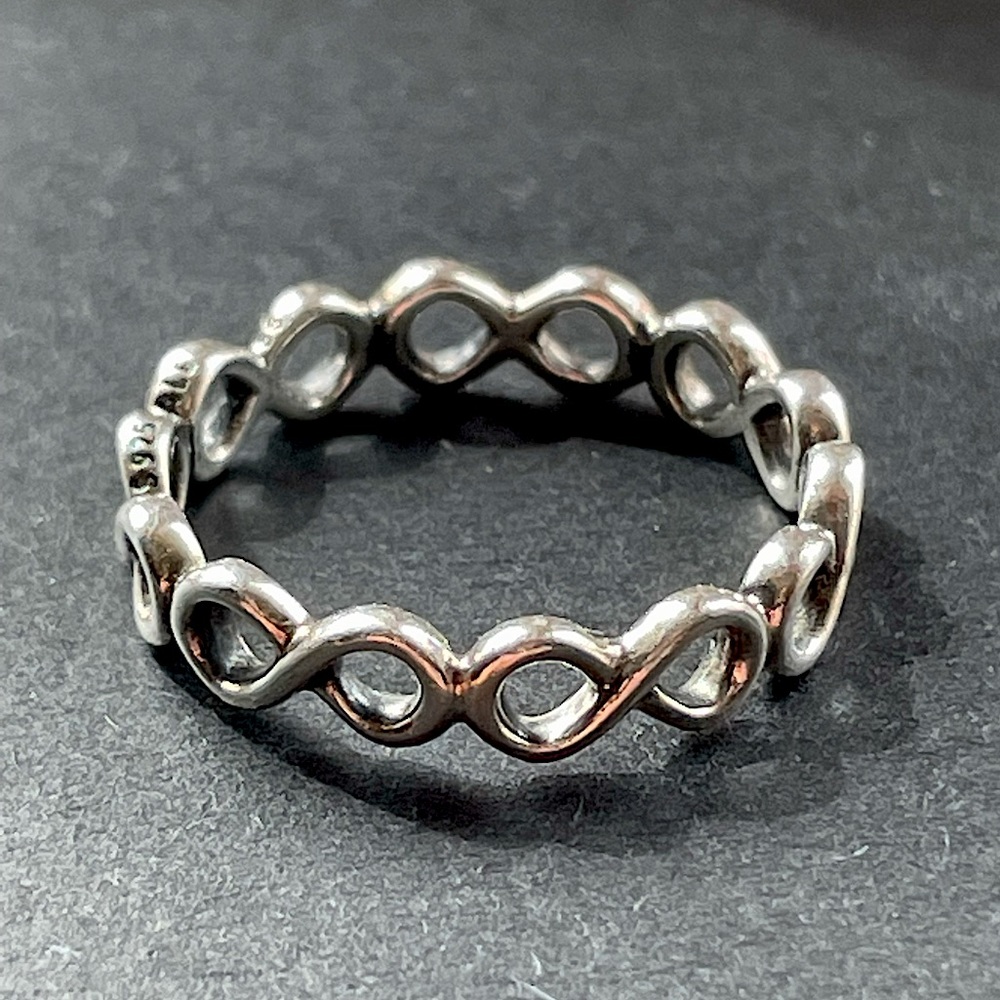 Pandora Infinity Band Ring, style 190994-56